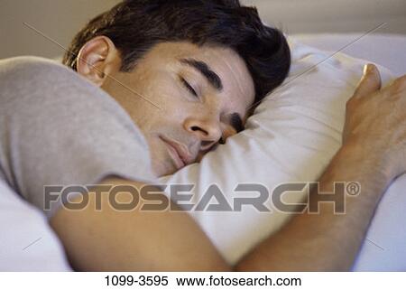 people, sleeping, bed, tranquility, Middle-aged View Large Photo Image Stock Photography - people, sleeping, bed, tranquility, Middle-aged. Fotosearch