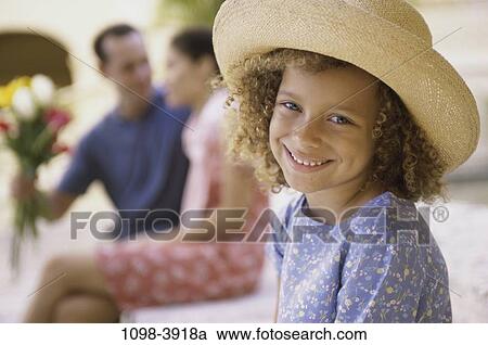 people, smiling, hat, girl, outdoors, smile View Large Photo Image Stock Image - people, smiling, hat, girl, outdoors, smile. Fotosearch