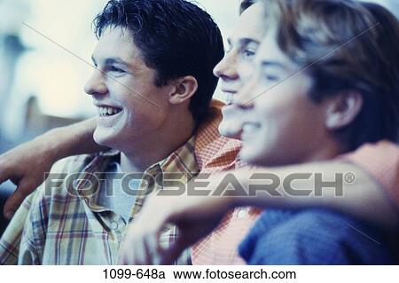 people, smiling, male, friendship, happy, laughing View Large Photo Image Stock Image - people, smiling, male, friendship, happy, laughing. Fotosearch