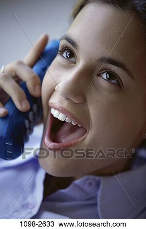 people, smiling, telephone, listening, conversation, face, phone View Large Photo Image Stock Image - people, smiling, telephone, listening, conversation, face, phone. Fotosearch