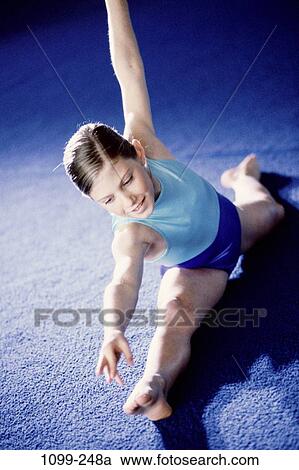 people, stretching, girl, dance, leotard, sports, challenges View Large Photo Image Stock Image - people, stretching, girl, dance, leotard, sports, challenges. Fotosearch