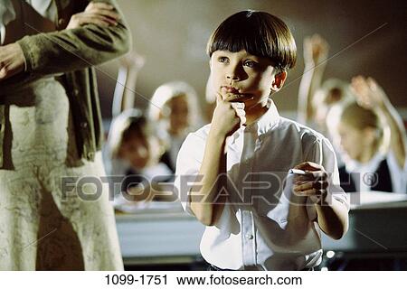 people, teacher, school, chalk, classroom, boy, individuality View Large Photo Image Stock Image - people, teacher, school, chalk, classroom, boy, individuality. Fotosearch