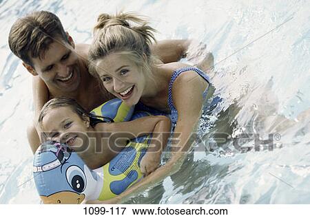 people, wading, water, pool, happy, summer View Large Photo Image Stock Photo - people, wading, water, pool, happy, summer. Fotosearch