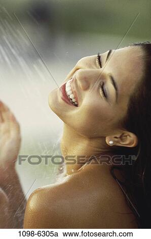 people, water, woman, smiling, face, spraying, Hispanic View Large Photo Image Stock Image - people, water, woman, smiling, face, spraying, Hispanic. Fotosearch