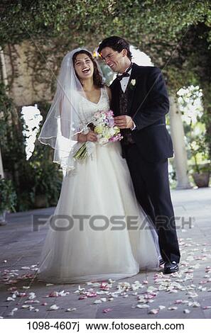 Stock Image - people, wedding, marriage, married, Ceremony wedding. Fotosearch