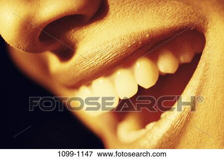 people, woman, smiling, teeth, laughing, mouth, lips View Large Photo Image Stock Photo - people, woman, smiling, teeth, laughing, mouth, lips. Fotosearch