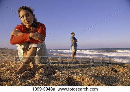 sand, people, water, couple, beach, summer, young View Large Photo Image Stock Image - sand, people, water, couple, beach, summer, young. Fotosearch