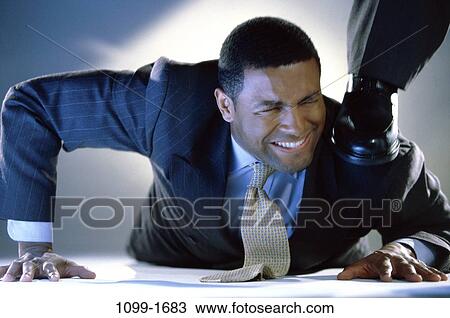 Stock Image - stress, business, defeat, confrontation, pressure, frustrated. Fotosearch