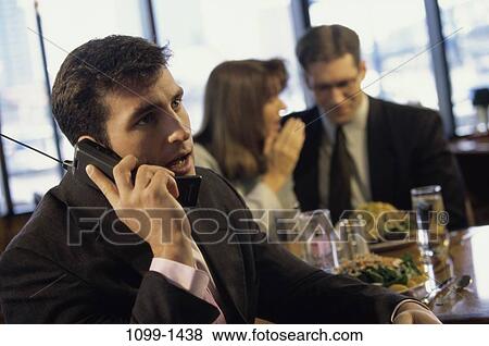 telephone, talking, conversation, sitting, phone, business View Large Photo Image Stock Photo - telephone, talking, conversation, sitting, phone, business. Fotosearch