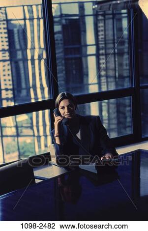 woman, telephone, table, talking, listening, conversation, phone View Large Photo Image Stock Image - woman, telephone, table, talking, listening, conversation, phone. Fotosearch
