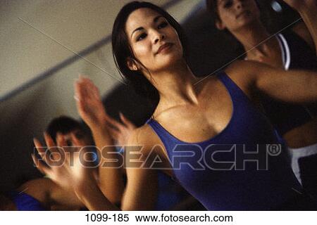 women, people, health, sports, exercise, class, indoors View Large Photo Image Stock Photography - women, people, health, sports, exercise, class, indoors. Fotosearch
