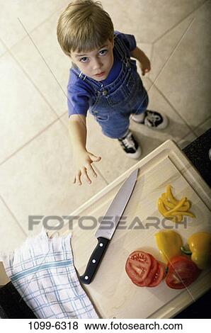 danger, people, knife, injury, boy, risk, child View Large Photo Image Stock Photo - danger, people, knife, injury, boy, risk, child. Fotosearch