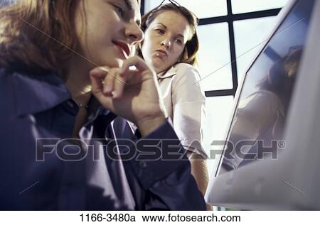desk, computer, business, serious, using, indoors, headshot View Large Photo Image Stock Image - desk, computer, business, serious, using, indoors, headshot. Fotosearch