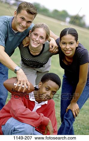 Field, multiethnic, groups, people, smiling, balls, happy View Large Photo Image Stock Photo - Field, multiethnic, groups, people, smiling, balls, happy. Fotosearch