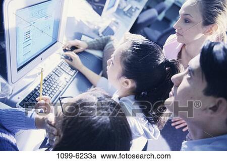 group, multiethnic, people, computer, education, instruction View Large Photo Image Stock Image - group, multiethnic, people, computer, education, instruction. Fotosearch