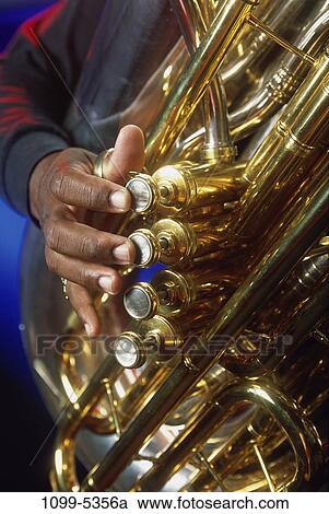 hand, fingers, brass, instrument, musician, African-American, tuba View Large Photo Image Stock Image - hand, fingers, brass, instrument, musician, African-American, tuba. Fotosearch