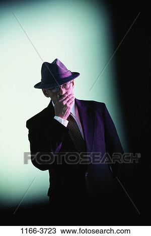 hat, eyeglasses, silence, business, Middle-aged, businessman View Large Photo Image Stock Image - hat, eyeglasses, silence, business, Middle-aged, businessman. Fotosearch