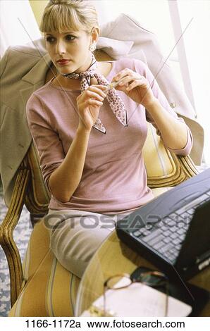 hotel, desk, home, woman, laptop, business, Middle-aged View Large Photo Image Stock Image - hotel, desk, home, woman, laptop, business, Middle-aged. Fotosearch