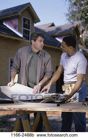 Stock Image - industry, construction, occupation, Occupations construction. Fotosearch