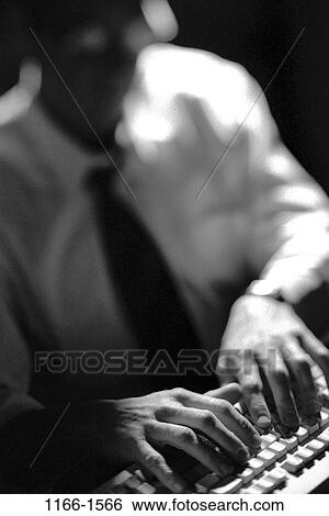 keyboard, computer, typing, business, using, work View Large Photo Image Stock Photograph - keyboard, computer, typing, business, using, work. Fotosearch