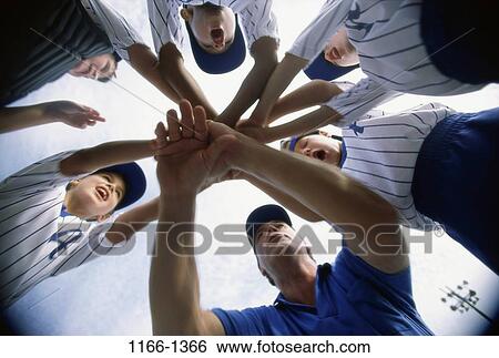 leader, baseball, outdoors, leadership, teamwork, commitment, unity View Large Photo Image Stock Photograph - leader, baseball, outdoors, leadership, teamwork, commitment, unity. Fotosearch