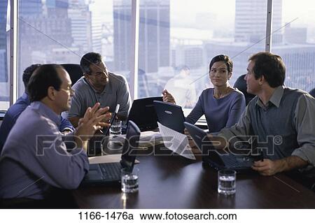 meeting, group, multiethnic, reflection, smiling, discussion View Large Photo Image Stock Image - meeting, group, multiethnic, reflection, smiling, discussion. Fotosearch