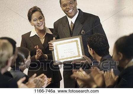 meeting, multiethnic, people, clapping, presentation, award View Large Photo Image Stock Image - meeting, multiethnic, people, clapping, presentation, award. Fotosearch