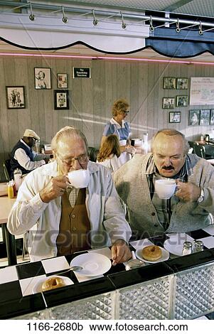 men, coffee, breakfast, drinking, hospitality, indoors, patrons View Large Photo Image Stock Image - men, coffee, breakfast, drinking, hospitality, indoors, patrons. Fotosearch