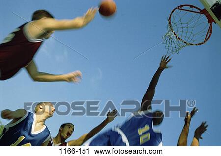 men, jump, playing, jumping, ball, basket, motion View Large Photo Image Stock Image - men, jump, playing, jumping, ball, basket, motion. Fotosearch