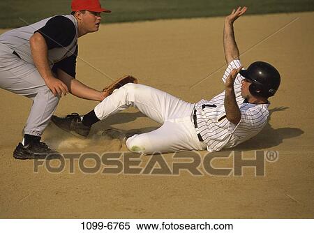 men, people, playing, baseball, sliding, outdoors, sports View Large Photo Image Stock Photography - men, people, playing, baseball, sliding, outdoors, sports. Fotosearch