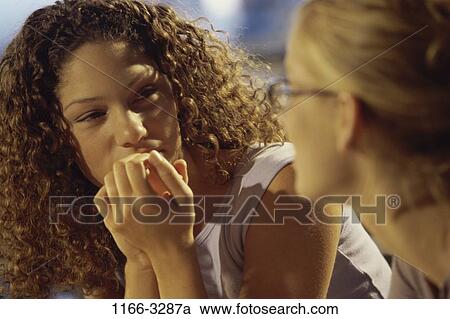 multiethnic, attentive, women, people, talking, listening View Large Photo Image Stock Image - multiethnic, attentive, women, people, talking, listening. Fotosearch