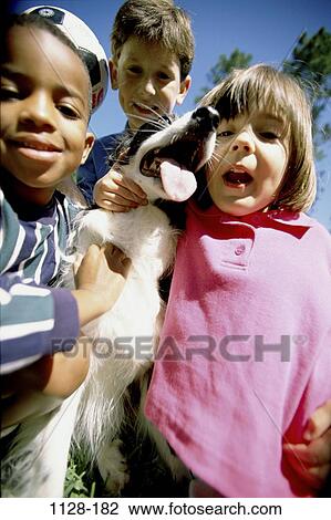 multiethnic, groups, people, dog, animals, happy, pet View Large Photo Image Stock Image - multiethnic, groups, people, dog, animals, happy, pet. Fotosearch