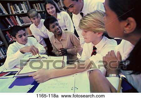 multiethnic, groups, people, teacher, books, school, reading View Large Photo Image Stock Image - multiethnic, groups, people, teacher, books, school, reading. Fotosearch