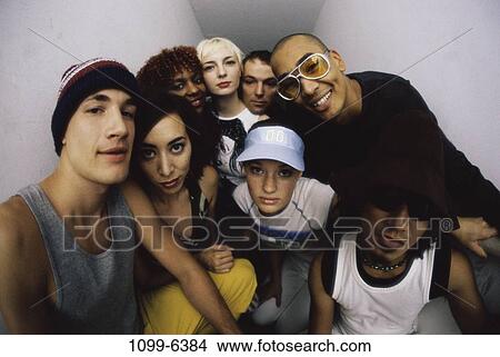 multiethnic, people, friends, diversity, posing, close View Large Photo Image Picture - multiethnic, people, friends, diversity, posing, close. Fotosearch