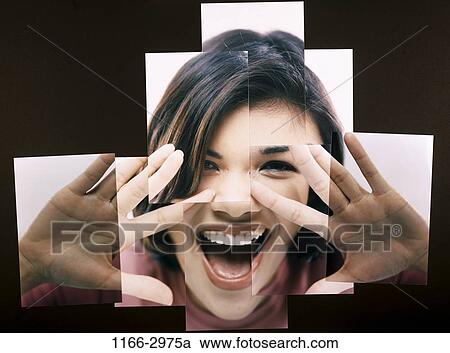 multiethnic, people, hands, woman, laughing, chaotic, contrast View Large Photo Image Stock Image - multiethnic, people, hands, woman, laughing, chaotic, contrast. Fotosearch
