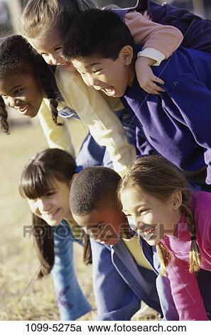 multiethnic, people, outdoors, friends, children, pyramid, headshot View Large Photo Image Stock Image - multiethnic, people, outdoors, friends, children, pyramid, headshot. Fotosearch