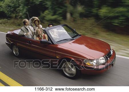 multiethnic, people, road, car, driving, convertible View Large Photo Image Stock Image - multiethnic, people, road, car, driving, convertible. Fotosearch