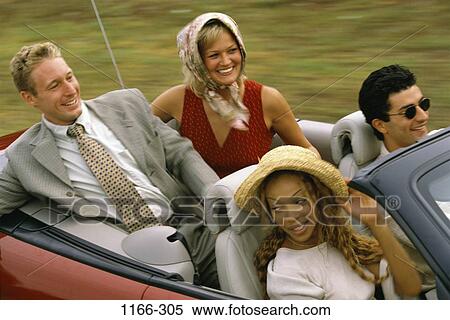 multiethnic, people, smiling, hat, car, driving View Large Photo Image Stock Photography - multiethnic, people, smiling, hat, car, driving. Fotosearch
