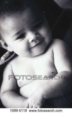 people, baby, indoors, close-up, headshot, Caucasian View Large Photo Image Stock Photo - people, baby, indoors, close-up, headshot, Caucasian. Fotosearch