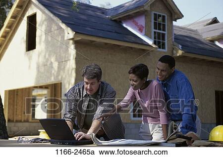 people, construction, home, moving, discussion, couple View Large Photo Image Stock Image - people, construction, home, moving, discussion, couple. Fotosearch