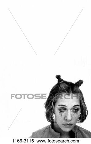 people, face, isolation, depression, crying, defeat View Large Photo Image Stock Photography - people, face, isolation, depression, crying, defeat. Fotosearch