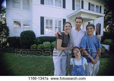 people, home, lawn, new, excitement, excited, outdoors View Large Photo Image Stock Image - people, home, lawn, new, excitement, excited, outdoors. Fotosearch