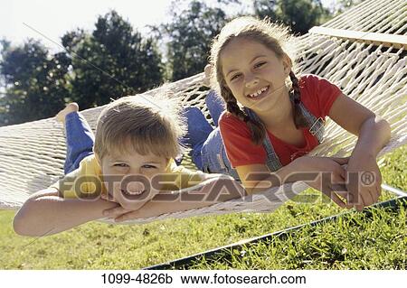 Stock Image - people, outdoors, children, kids, Children outdoors various. Fotosearch