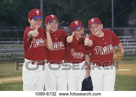 Stock Image - people, playing, baseball, gesturing, outdoors, sports, gloves. Fotosearch
