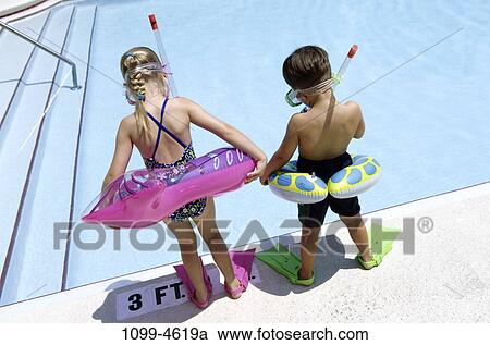 people, pool, outdoors, contemplation, children, vacation, snorkeling View Large Photo Image Stock Image - people, pool, outdoors, contemplation, children, vacation, snorkeling. Fotosearch