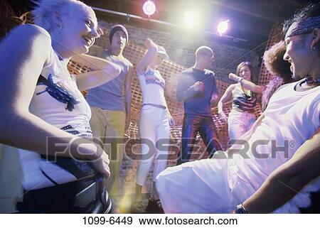 Stock Photo - people, restaurant, nightlife, nightclub, Nightclubs restaurant. Fotosearch