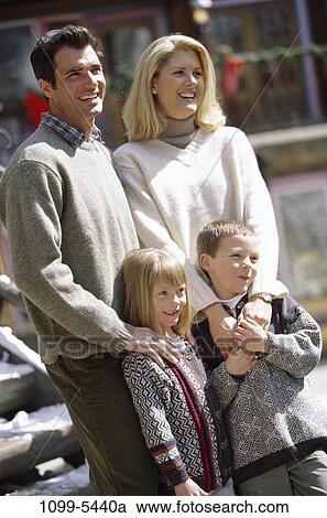 people, smiling, winter, standing, outdoors, smile, family View Large Photo Image Stock Image - people, smiling, winter, standing, outdoors, smile, family. Fotosearch