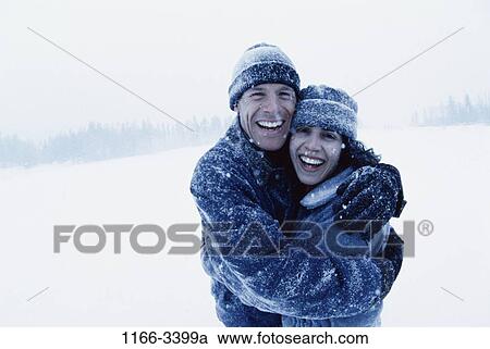 people, snow, couple, winter, outdoors, weather, Middle-aged View Large Photo Image Stock Image - people, snow, couple, winter, outdoors, weather, Middle-aged. Fotosearch