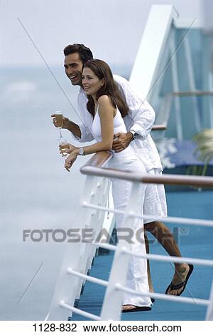 people, water, couple, ship, champagne, drinking, outdoors View Large Photo Image Stock Image - people, water, couple, ship, champagne, drinking, outdoors. Fotosearch
