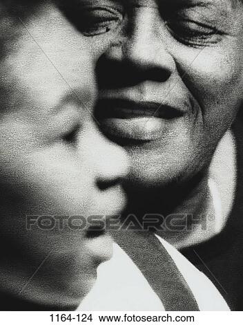 Picture - people, wisdom, faces, smiling, senior, contemplation, smile. Fotosearch